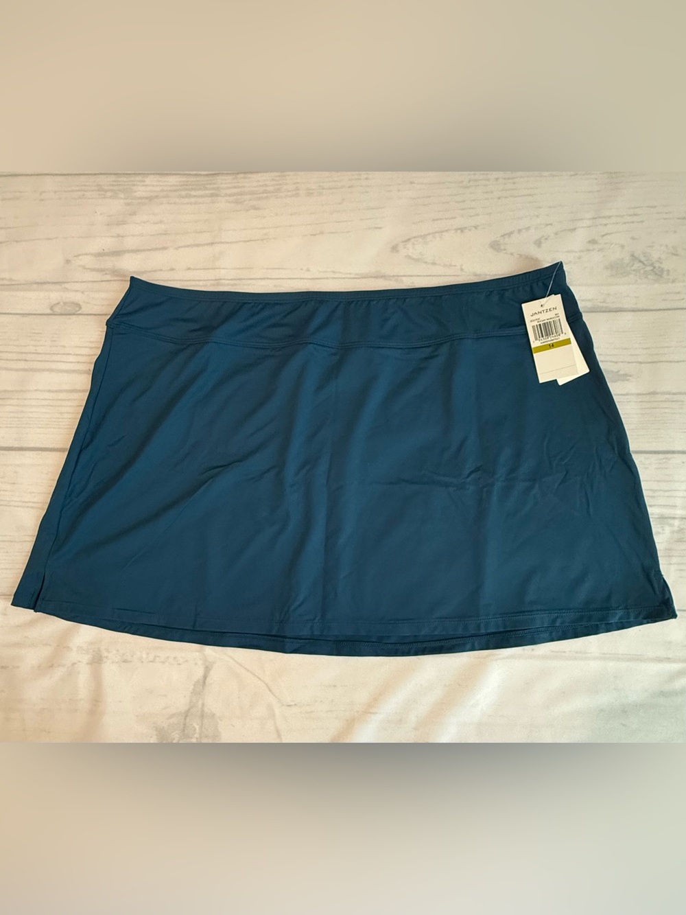 Jantzen Swim Skirt/Skorts Light Blue & Dark Blue, Bundle of 2 - Picture 5 of 13